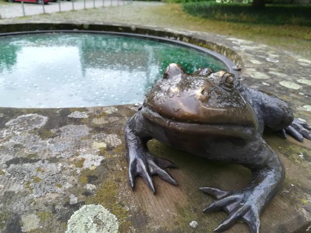 Brunnen im Kloster Schntal