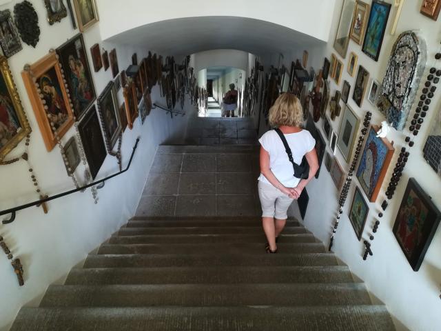 Blick die Himmelsleiter hinunter