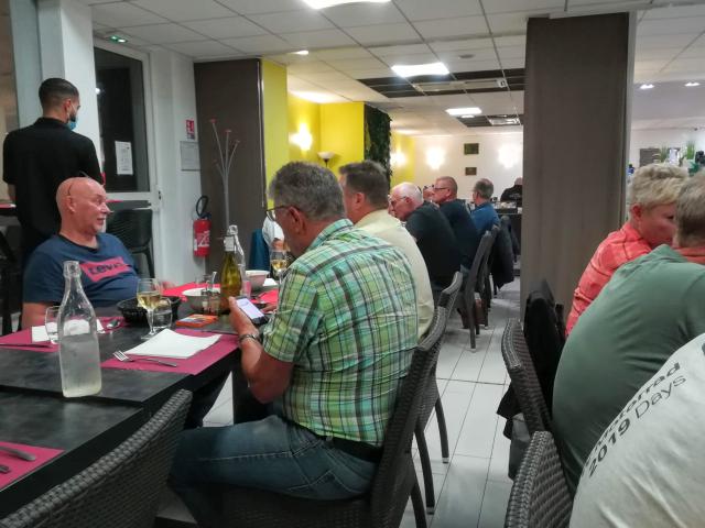 Abendessen im Hotel in Lyon