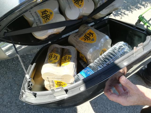 Vorsorge für 2 Tage an Bord