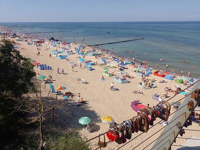 ein Blick auf den Strand von Rewal