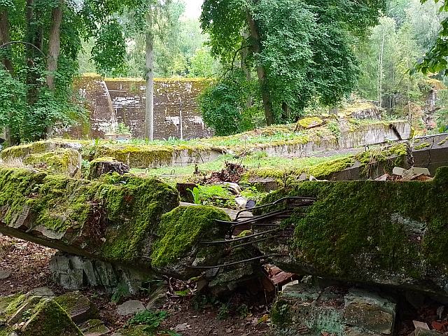 an der Wolfsschanze in Ketrzyn