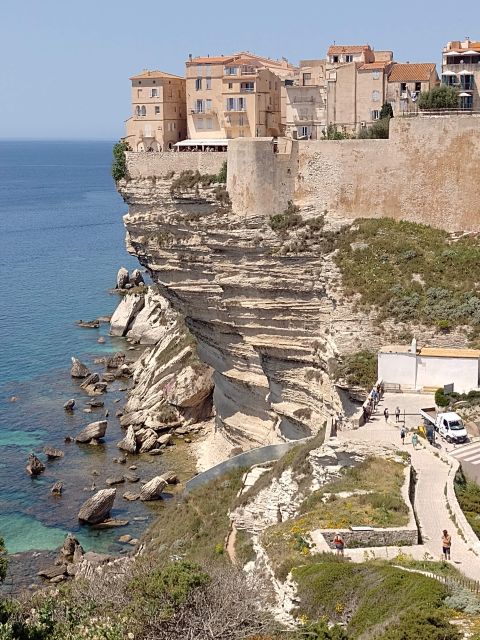 Blick auf die Steilküste von Bonifacio