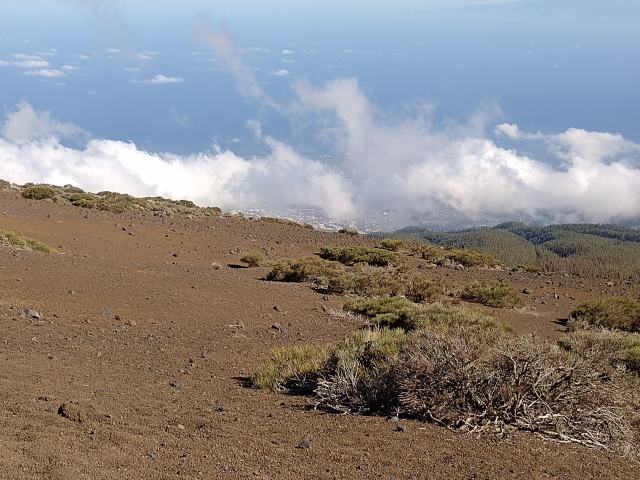 über den Wolken in Teide-Nähe