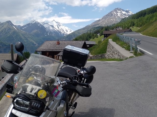 ein Blick auf den Großglockner