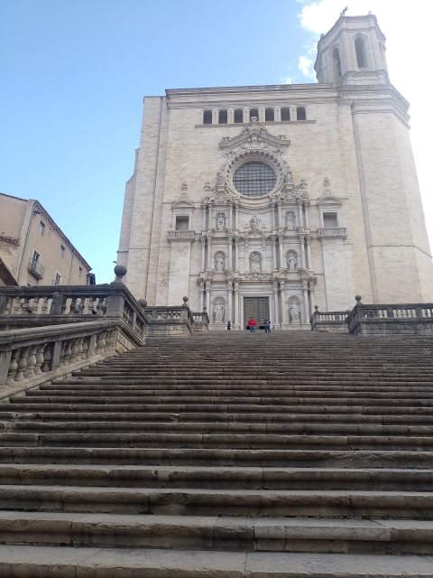 in Gironas Altstadt