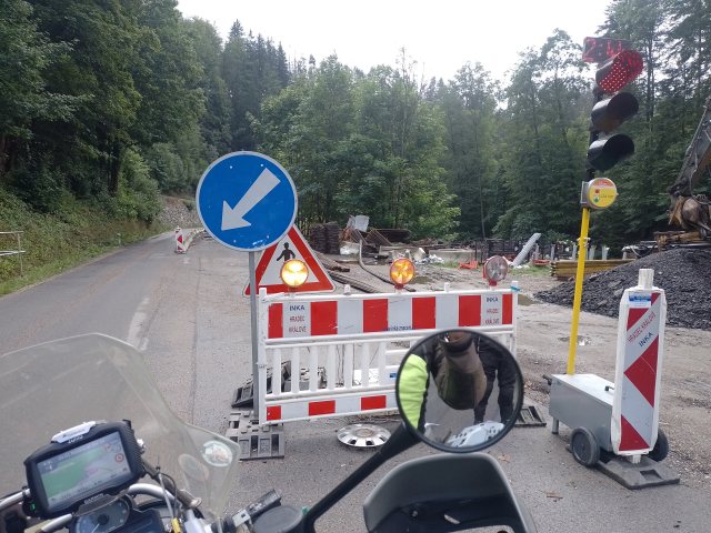 Warten an Baustellen