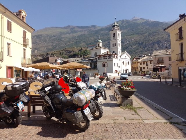 Fr&uuml;hst&uuml;ck und Toilettengang in Susa