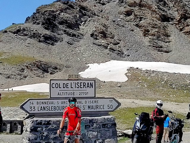 Col de l&acute;Iseran auf 2.770 m H&ouml;he