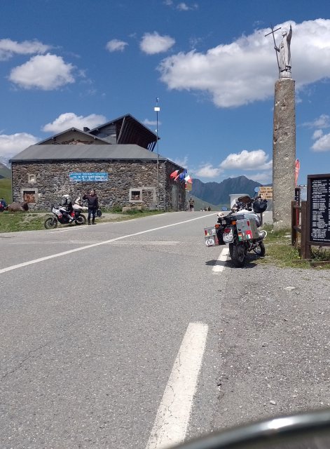 Statue des Heiligen Bernhard von Menthon