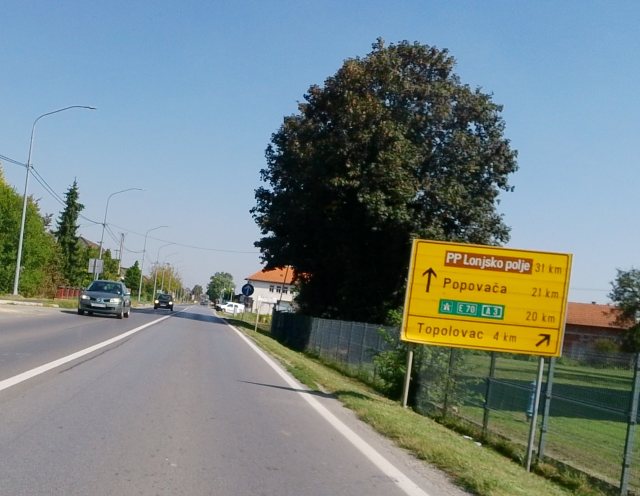 Fahrt um Zagreb herum