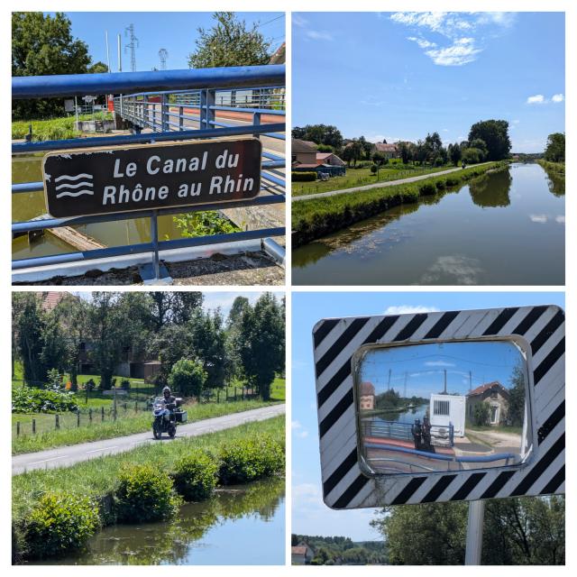 am Canal du Rhône au Rhin