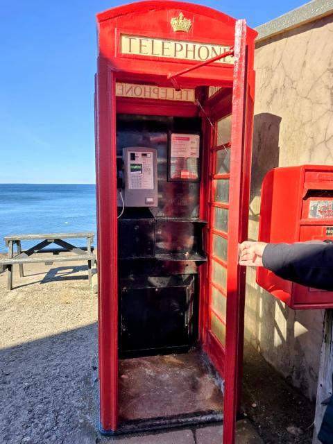 Telefonzelle in Pennan