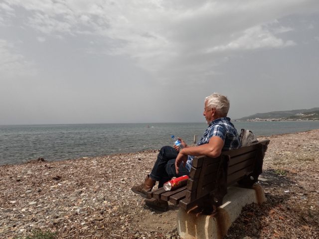 Rastplatz am Kiesstrand