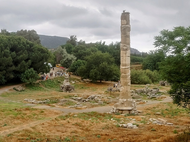 berreste des Tempels der Artemis in Ephesos