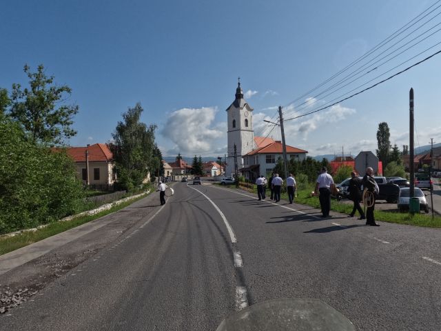 Blasmusiker unterwegs