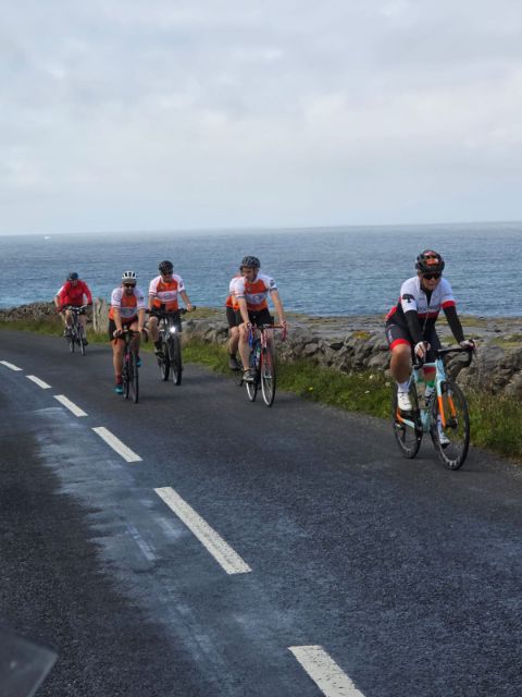 Mehrere Radfahrergruppen kamen uns an diesem Vormittag entgegen