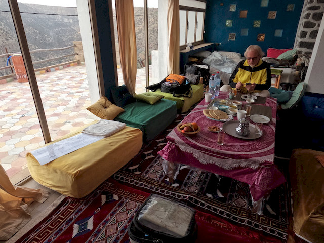 das heutige Frühstück