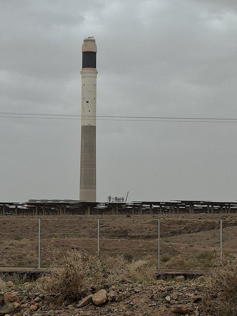 der Turm im Noor Solar Complex