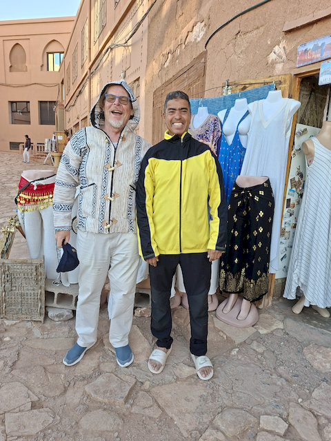 Wolfgang mit seinem Neuerwerb