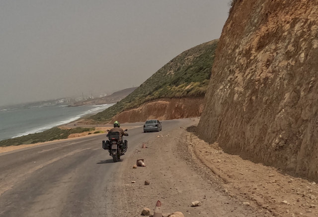 auf der Küstenstraße