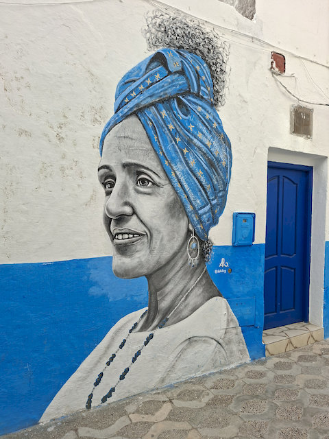 Wandbemalung in Asilah