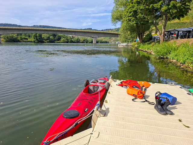 Anleger am Campingplatz Rißbach