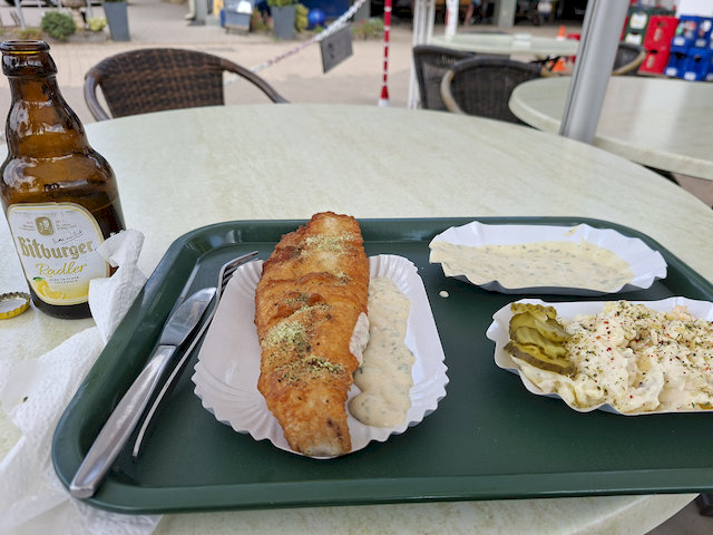 Portion Seelachs