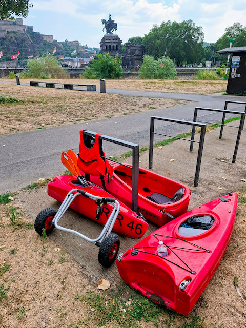 Jetzt heißt es alles wieder einpacken