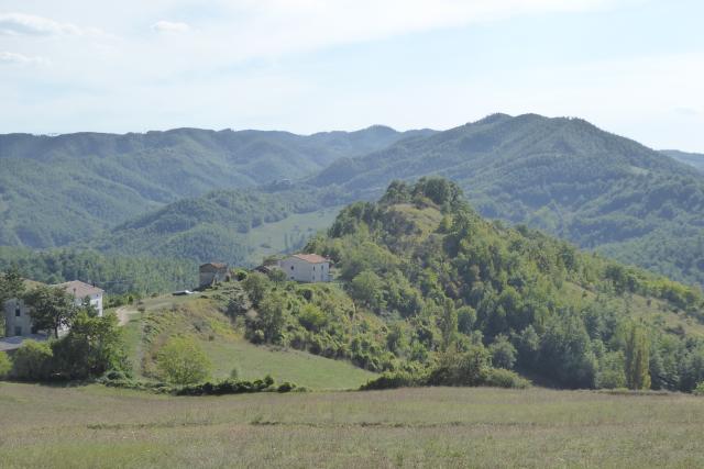 Aussicht bei Gubbio