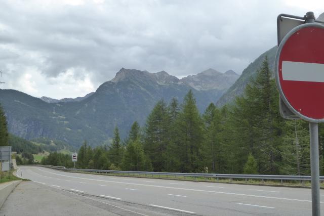 Zufahrt zum Simplon Pass