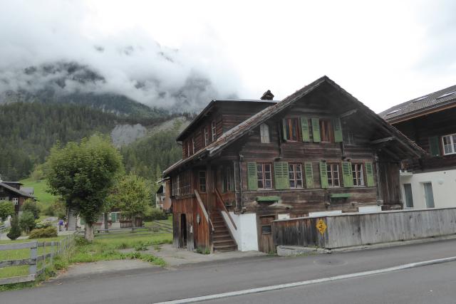 Huser am Kandersteg/Schweiz