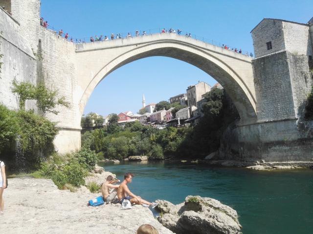 die Brücke von Mostar