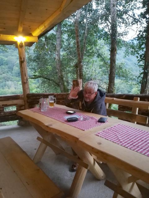 Warten auf das Abendessen