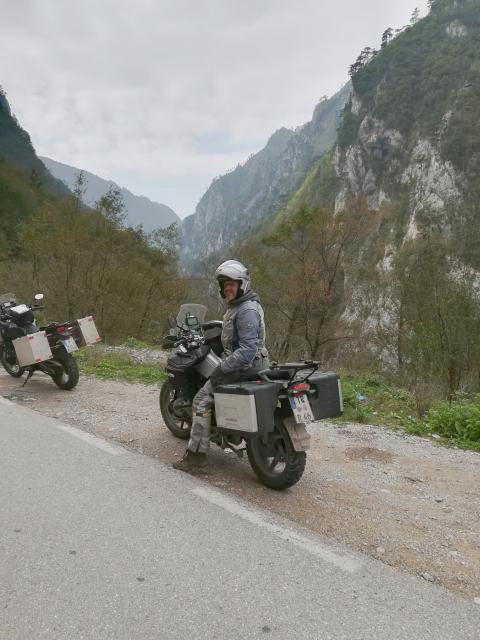 Unterwegs durch die Piva-Schlucht