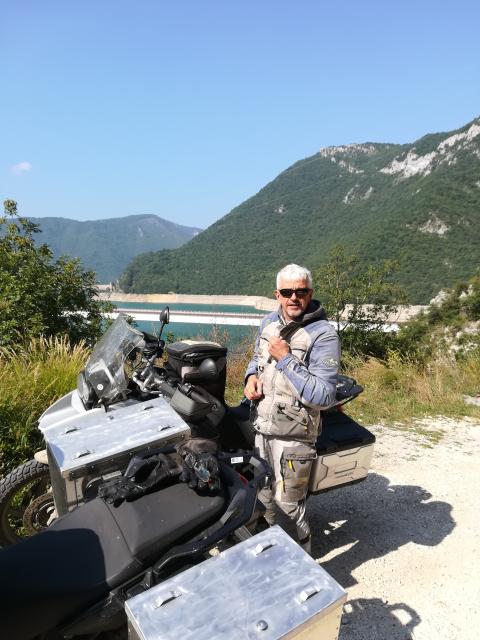 am Piva-Stausee