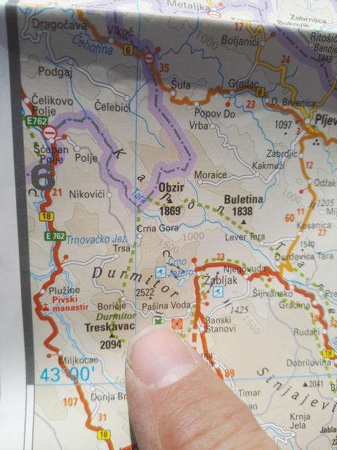 im Durmitor-Nationalpark
