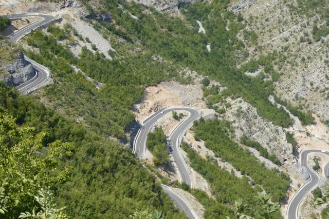 westliche Teil der Albanischen Alpen 