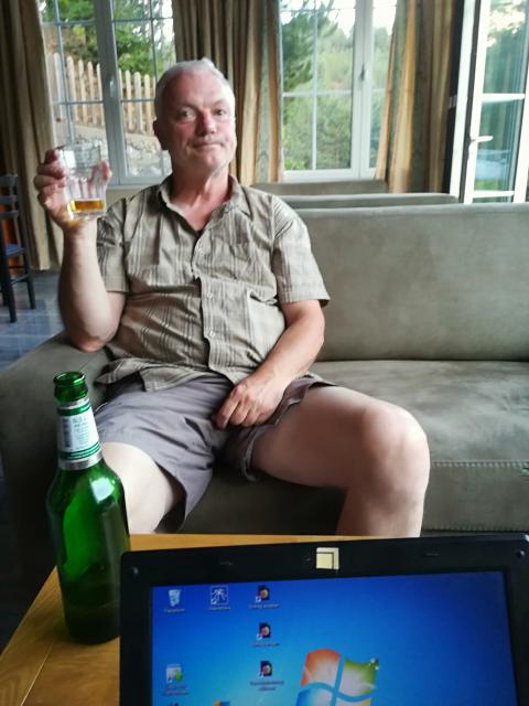 erst einmal ein Bierchen