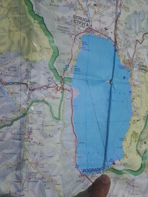 Pogradec ist eine Kleinstadt im Sdosten Albaniens