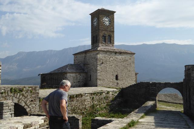 in der Festung von Gjirokaster