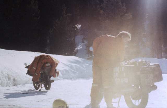 Startversuche morgens in St. Moritz