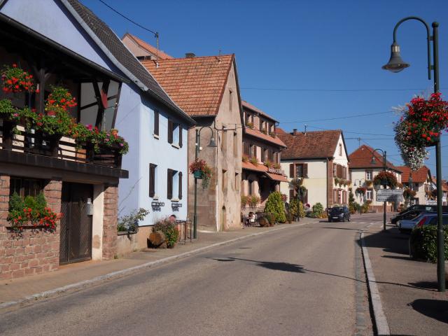 Durchgangsstraße in Oberhaslach