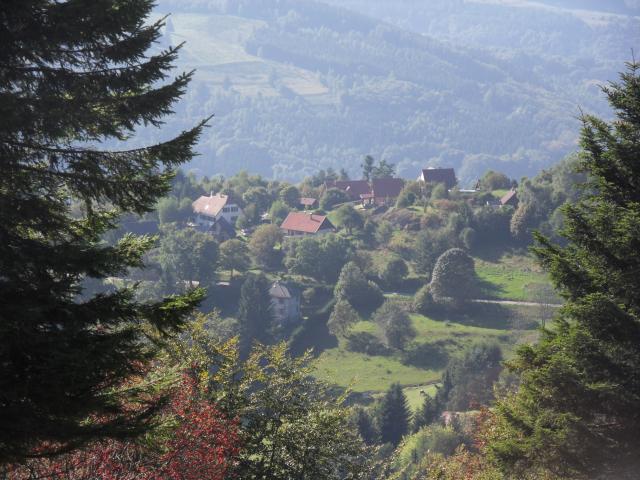 Blick vom champ du feue