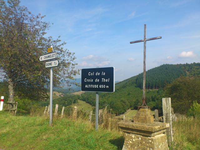 Col de la Croix de Thel (650 m) 