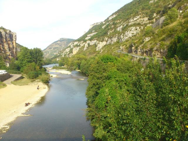 Blick auf die Tarn in La Malène