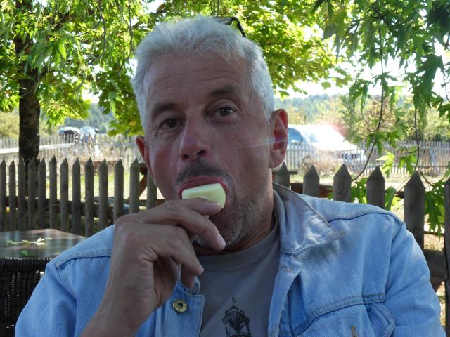 Das Eis scheint zu schmecken!<br>
