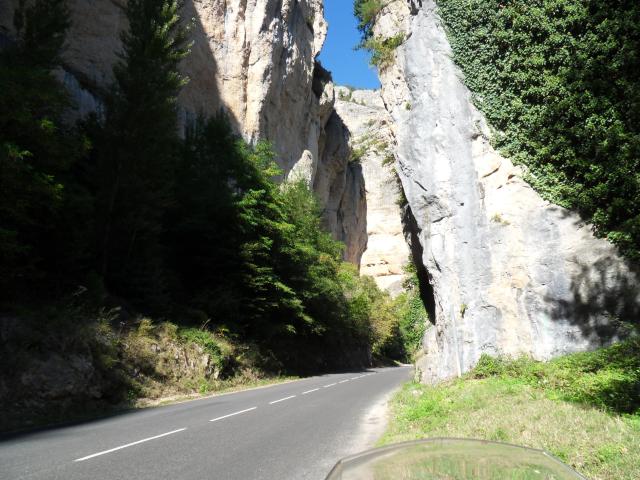 Wände der Tarn-Schlucht