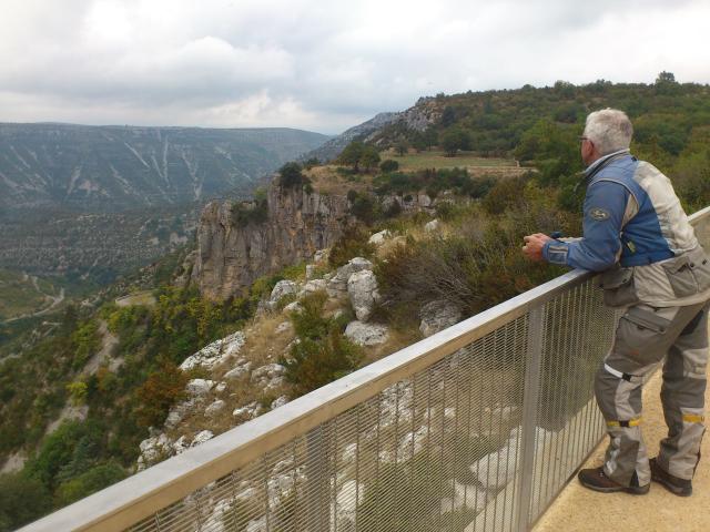 Aussichtspunkt über den Cirque de Navacelles