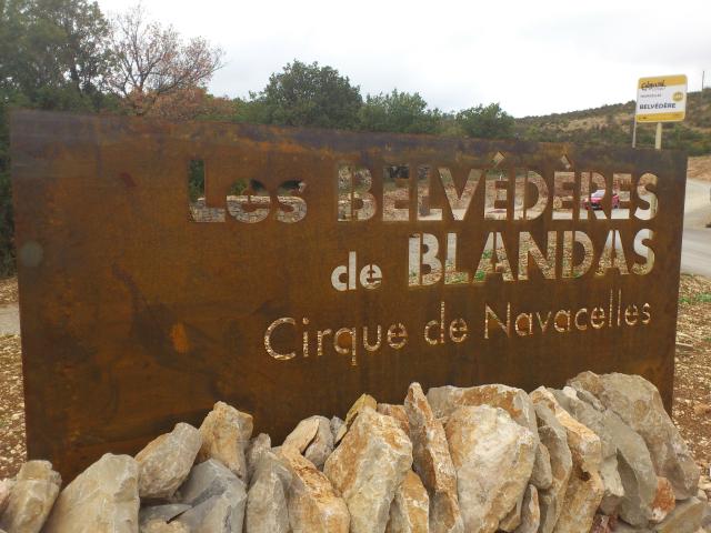 Aussichtspunkt über den Cirque de Navacelles
